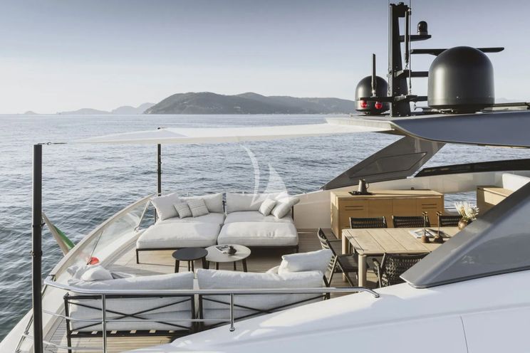 Charter Yacht ALMA BLU - Sanlorenzo SL86A - 4 Cabins - Salerno - Naples - Capri - Positano - Amalfi Coast - Italy