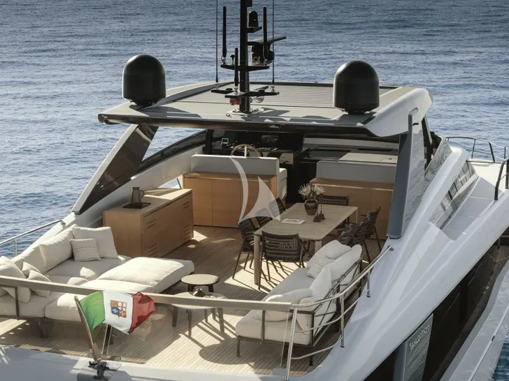 ALMA BLU Sanlorenzo SL86A - flybridge ALMA BLU Sanlorenzo SL86A - flybridge