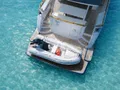ALMA DE MAR VZ Yacht 22m - aft shot with the tender ALMA DE MAR VZ Yacht 22m - aft shot with the tender