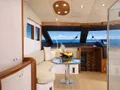 ALMA DE MAR VZ Yacht 22m - saloon lounge up close ALMA DE MAR VZ Yacht 22m - saloon lounge up close