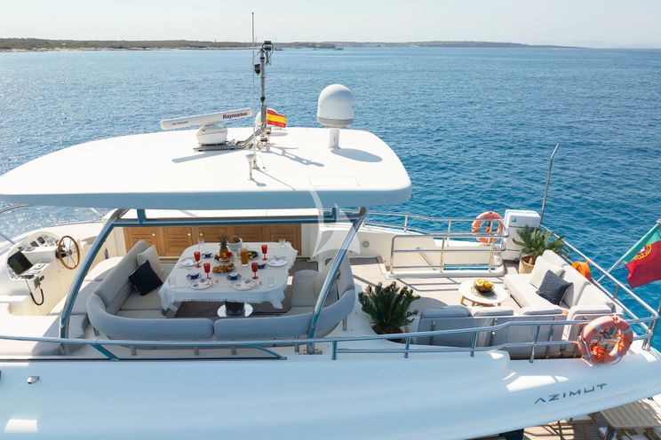 Charter Yacht ALMAR II - Azimut Magellano 76 - 4 Cabins - Palma - Mallorca - Ibiza - Balearics - Spain