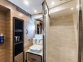 ALMAR II Azimut Magellano 76 - VIP cabin bathroom ALMAR II Azimut Magellano 76 - VIP cabin bathroom