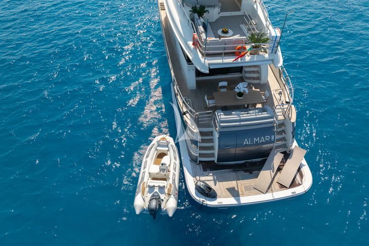 Charter Yacht ALMAR II - Azimut Magellano 76 - 4 Cabins - Palma - Mallorca - Ibiza - Balearics - Spain