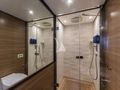 ALMAR II Azimut Magellano 76 - master cabin shower ALMAR II Azimut Magellano 76 - master cabin shower