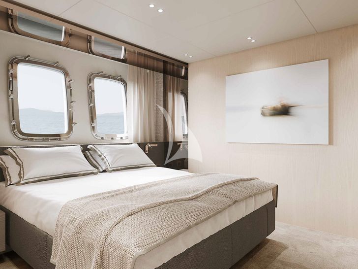 ON TIME Sanlorenzo SX112 - VIP cabin ON TIME Sanlorenzo SX112 - VIP cabin