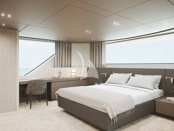 ON TIME Sanlorenzo SX112 - master cabin ON TIME Sanlorenzo SX112 - master cabin