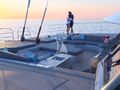 ALOIA 80 Fountaine Pajot 80 foredeck lounging and bronzing area