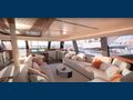 ALOIA 80 Fountaine Pajot 80 saloon surrounded by glass windows
