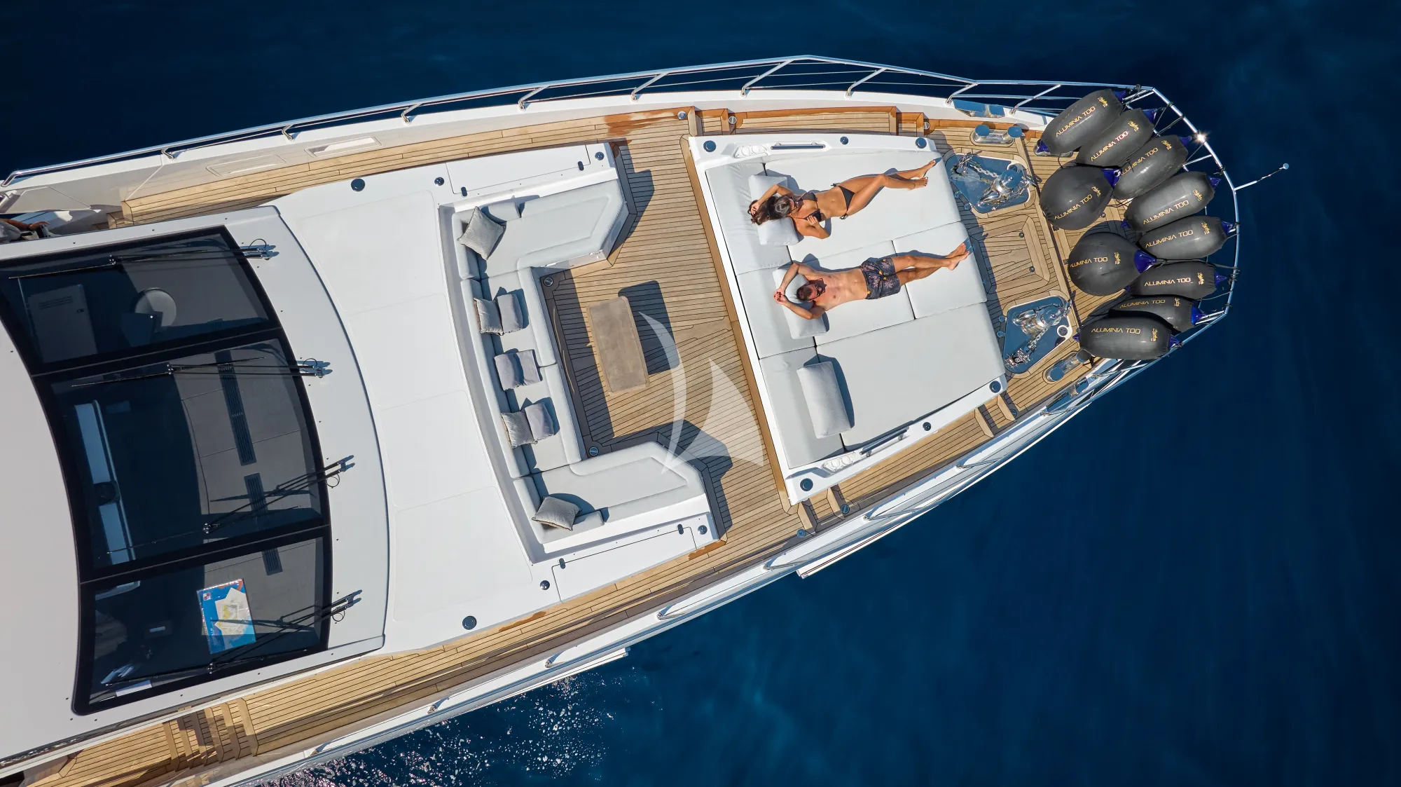 Charter Yacht ALUMINIA TOO - Azimut Grande 27M - 5 Cabins - Split - Dubrovnik - Hvar - Croatia