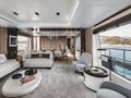 ALUMINIA TOO Azimut Grande 27m - saloon seating ALUMINIA TOO Azimut Grande 27m - saloon seating