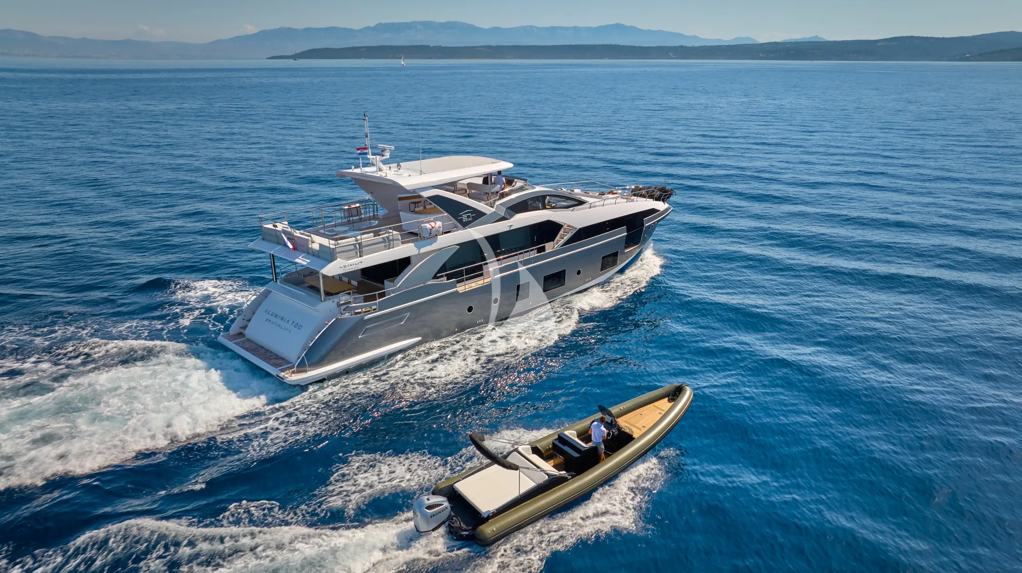 Charter Yacht ALUMINIA TOO - Azimut Grande 27M - 5 Cabins - Split - Dubrovnik - Hvar - Croatia