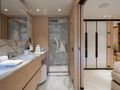 ALUNYA Benetti B.Now 50m - master cabin bathroom ALUNYA Benetti B.Now 50m - master cabin bathroom