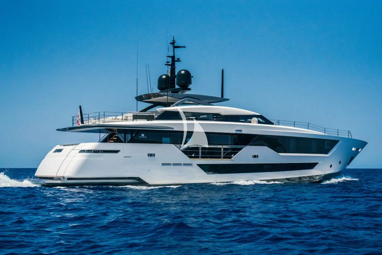 Charter Yacht ALVIUM - Ferretti Custom Line 106 - 5 Cabins - Ibiza - Palma - Mallorca