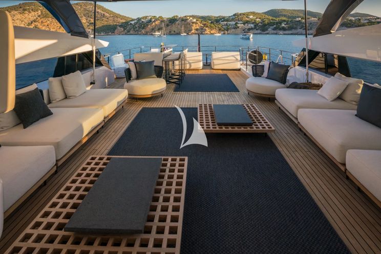 Charter Yacht ALVIUM - Ferretti Custom Line 106 - 5 Cabins - Ibiza - Palma - Mallorca