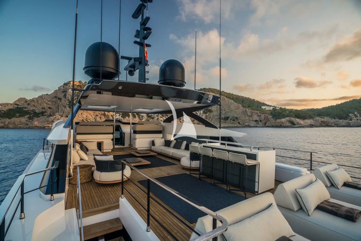 Charter Yacht ALVIUM - Ferretti Custom Line 106 - 5 Cabins - Ibiza - Palma - Mallorca