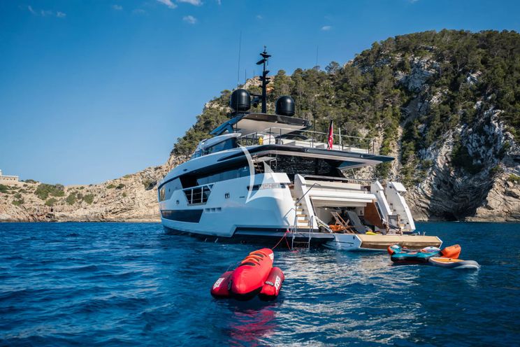 Charter Yacht ALVIUM - Ferretti Custom Line 106 - 5 Cabins - Ibiza - Palma - Mallorca