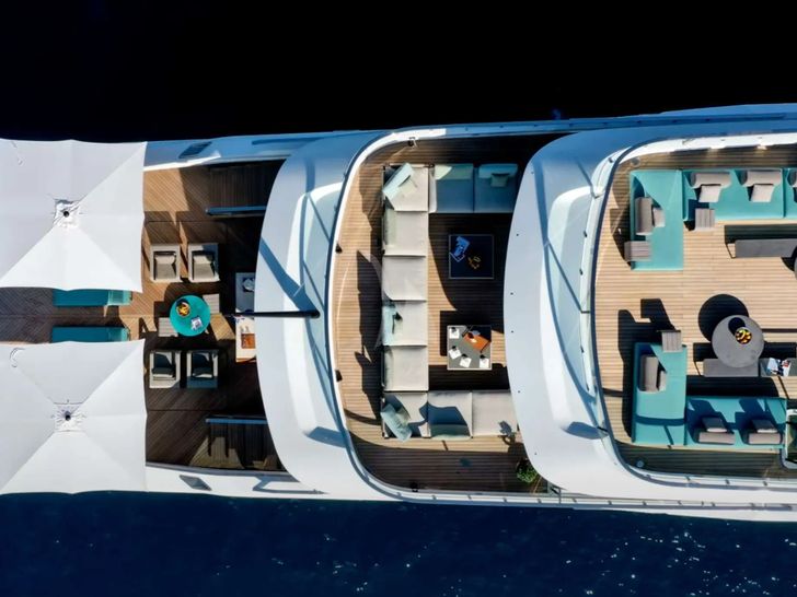 AL WAAB Alia 55m - top aft shot AL WAAB Alia 55m - top aft shot