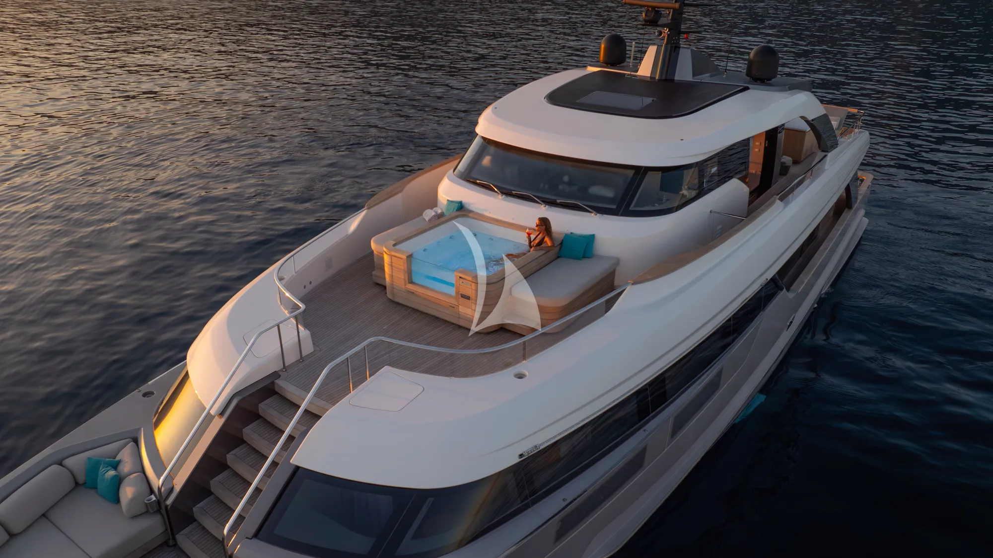 Charter Yacht A.M - Sanlorenzo SD96 - 5 Cabins - Olbia - Porto Cervo - La Maddalena - Sardinia - Italy