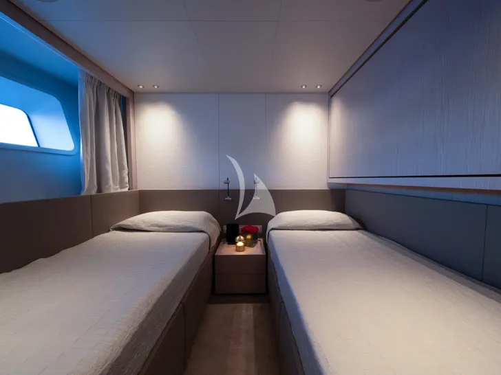 A.M Sanlorenzo SD96 - twin cabin 1 A.M Sanlorenzo SD96 - twin cabin 1