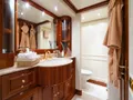 AMADEA Benetti Classic 115 VIP cabin bathroom AMADEA Benetti Classic 115 VIP cabin bathroom