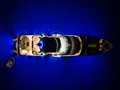 AMADEA Benetti Classic 115 aerial shot at night AMADEA Benetti Classic 115 aerial shot at night