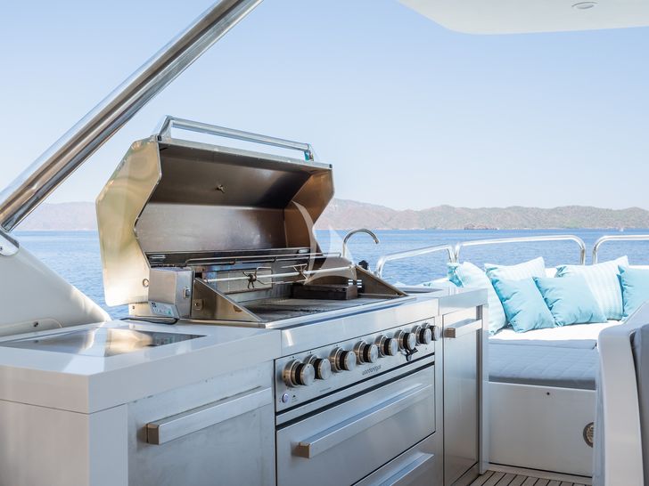 AMADEA Benetti Classic 115 barbecue area AMADEA Benetti Classic 115 barbecue area