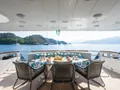 AMADEA Benetti Classic 115 main aft dining AMADEA Benetti Classic 115 main aft dining