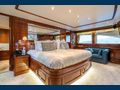 AMADEA Benetti Classic 115 master cabin bed