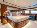 AMADEA Benetti Classic 115 master cabin bed AMADEA Benetti Classic 115 master cabin bed