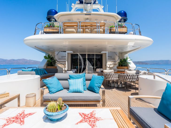 AMADEA Benetti Classic 115 - sky deck aft AMADEA Benetti Classic 115 - sky deck aft