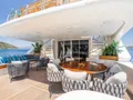 AMADEA Benetti Classic 115 sky deck seating and dining AMADEA Benetti Classic 115 sky deck seating and dining