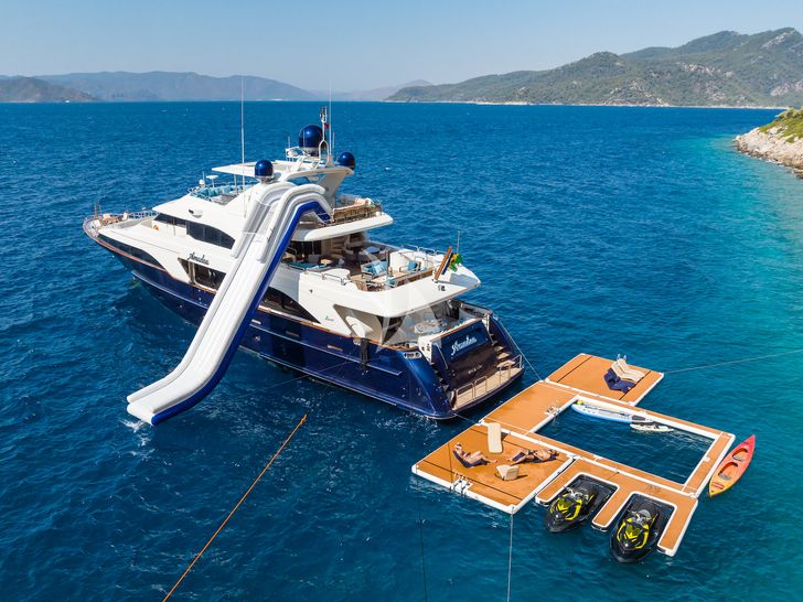 AMADEA Benetti Classic 115 with water toys