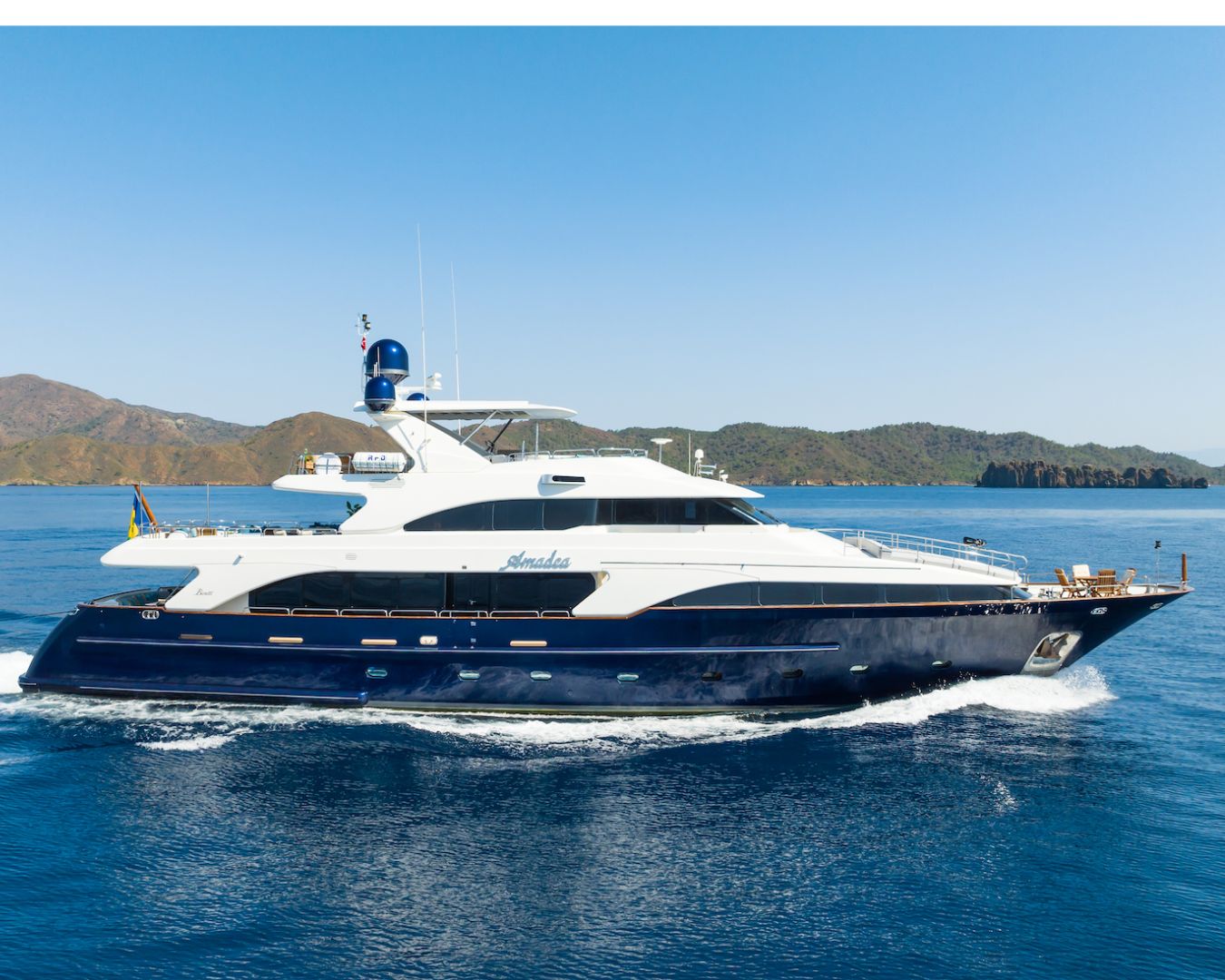 Charter Yacht AMADEA - Benetti Classic 115 - 5 Cabins - Gocek - Beirut - Bodrum - Marmaris - Turkey