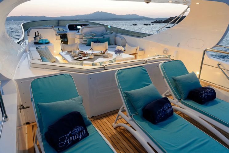 Charter Yacht AMAYA - Maiora 32 DP Fly - 5 Cabins - Porto Cervo - La Maddalena - Sardinia - Italy