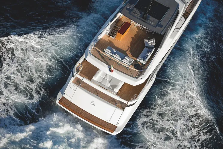 Charter Yacht AMAZING GRACE - Sanlorenzo SL110 Asymmetric - 5 Cabins - Athens - Mykonos - Paros - Cyclades - Greece