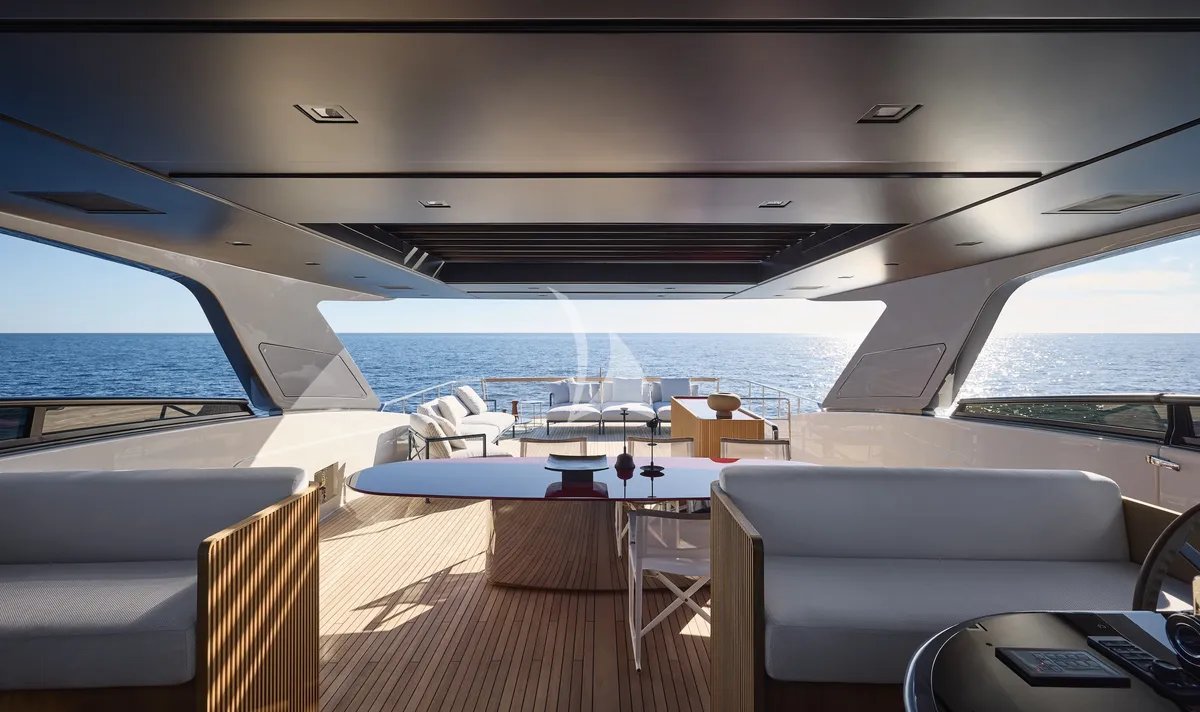 Charter Yacht AMAZING GRACE - Sanlorenzo SL110 Asymmetric - 5 Cabins - Athens - Mykonos - Paros - Cyclades - Greece