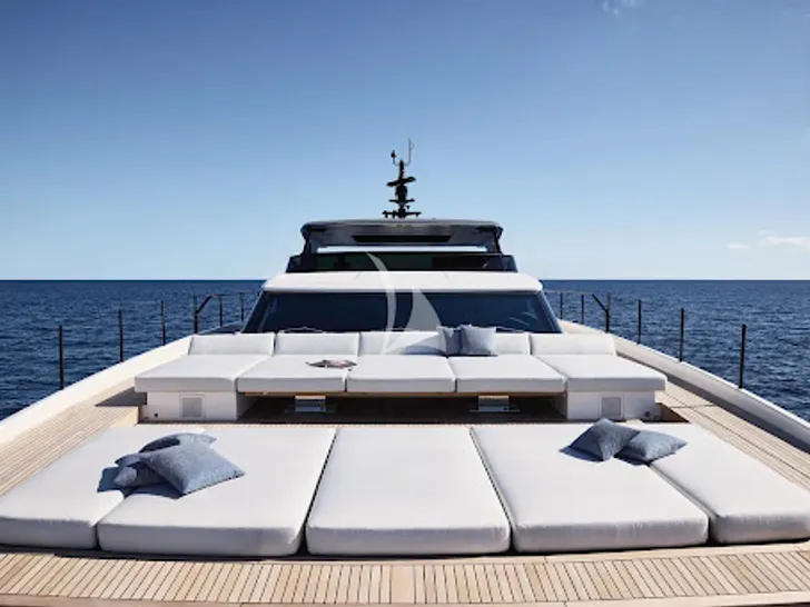 AMAZING GRACE Sanlorenzo SL110 Asymmetric - flybridge with sunbeds AMAZING GRACE Sanlorenzo SL110 Asymmetric - flybridge with sunbeds