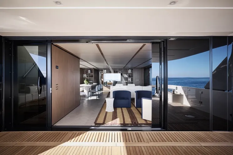Charter Yacht AMAZING GRACE - Sanlorenzo SL110 Asymmetric - 5 Cabins - Athens - Mykonos - Paros - Cyclades - Greece