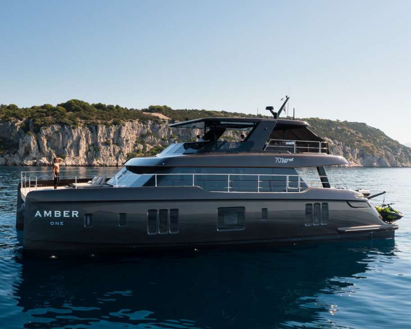 AMBER ONE - Sunreef Power 70 - 4 Cabins - Split - Dubrovnik - Hvar - Croatia