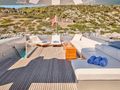 AMICI PER SEMPRE Baglietto 34m - sun deck seating AMICI PER SEMPRE Baglietto 34m - sun deck seating