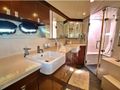 AMMONITE Nordhavn Custom 23m VIP cabin 1 bathroom AMMONITE Nordhavn Custom 23m VIP cabin 1 bathroom