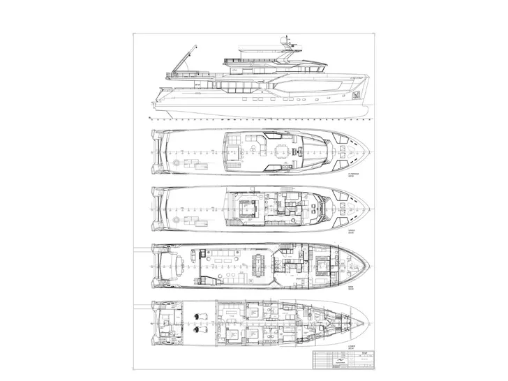 AMORE Numarine 37 XP - layout AMORE Numarine 37 XP - layout