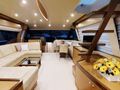 AMY Ferretti 630 - saloon seating and dining area AMY Ferretti 630 - saloon seating and dining area