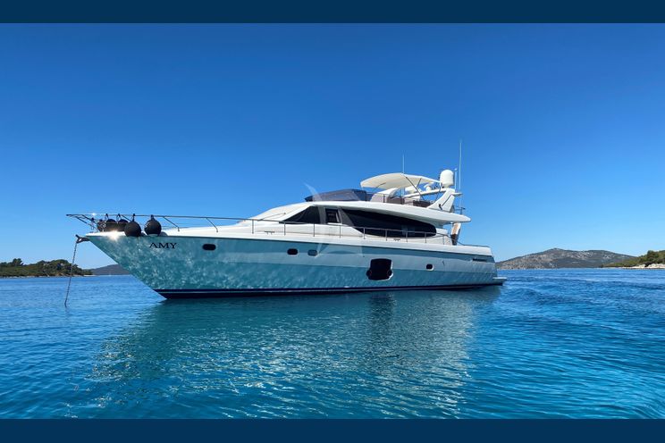 Charter Yacht AMY - Ferretti 630 - 3 Cabins - Split - Hvar - Dubroivnik