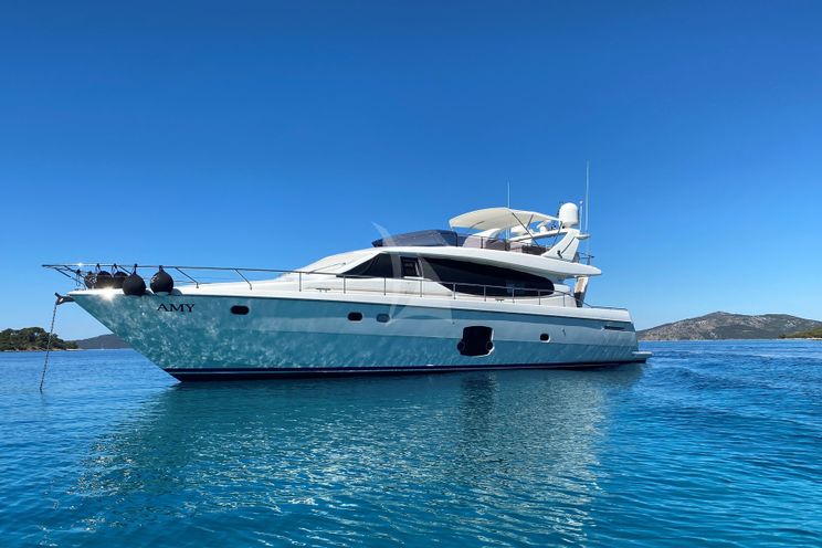 Charter Yacht AMY - Ferretti 630 - 3 Cabins - Split - Hvar - Dubrovnik - Croatia