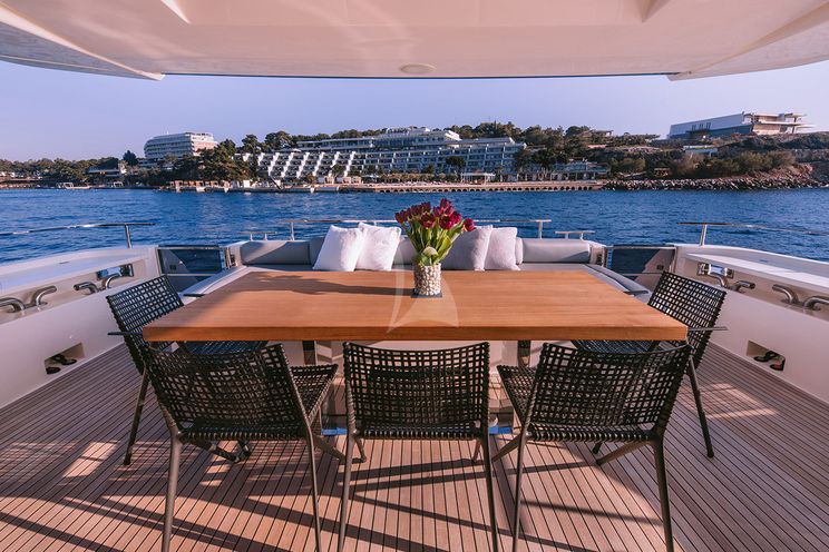 Charter Yacht ANASSA A - Ferretti 850 - 4 Cabins - Athens - Mykonos - Paros - Cyclades - Greece