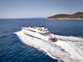 ANASA Maiora 35m - cruising aft view ANASA Maiora 35m - cruising aft view
