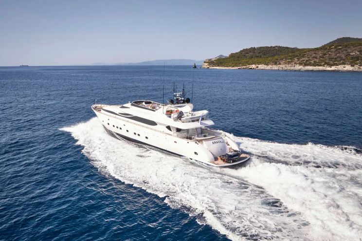 Charter Yacht ANASA - Maiora 35m - 5 Cabins - Athens - Mykonos - Santorini - Rhodes - Kos