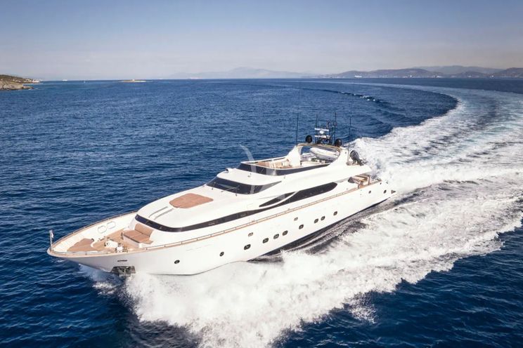 Charter Yacht ANASA - Maiora 35m - 5 Cabins - Athens - Mykonos - Santorini - Rhodes - Kos