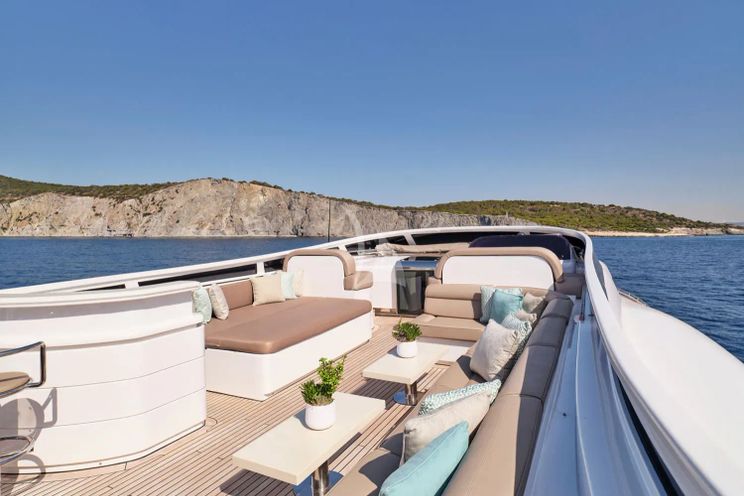 Charter Yacht ANASA - Maiora 35m - 5 Cabins - Athens - Mykonos - Santorini - Rhodes - Kos